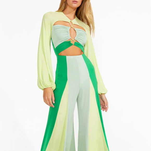 BNWT ALICE MCCALL CLOVER IN TULUM JUMPSUIT - SIZE 14 - Picture 3 of 6
